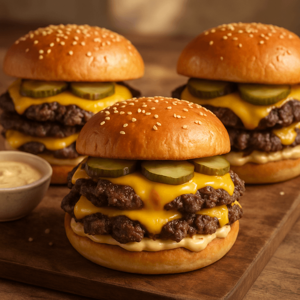 Homemade Smash Burgers