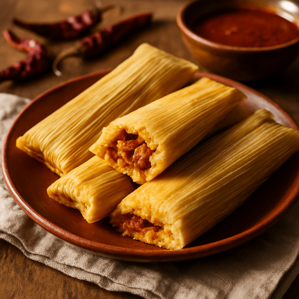 Red Pork Tamales